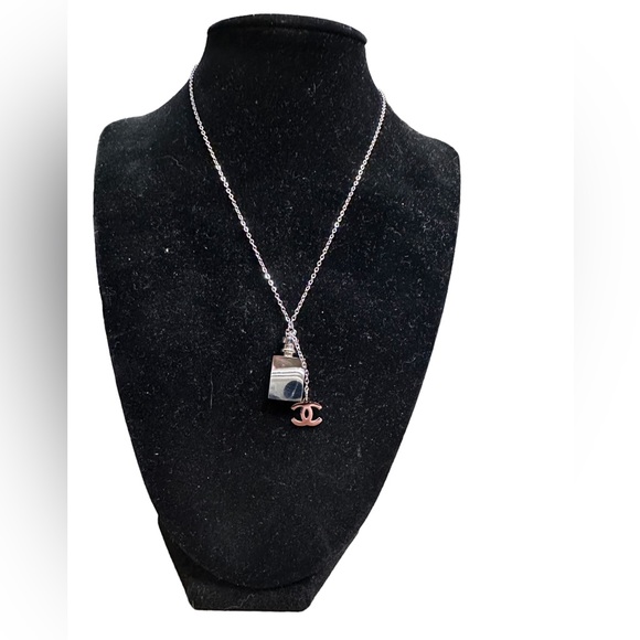 Chanel Perfume Bottle Necklace - Picture 2 of 7
